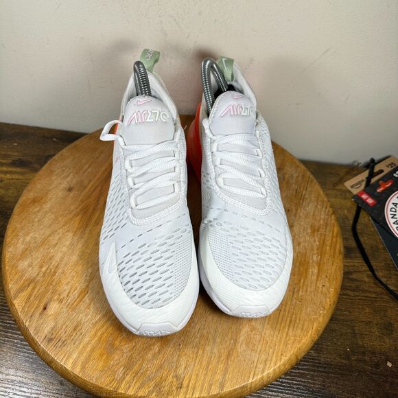 Nike Air Max 270 White Honeydew Women's Size 8.5 Shoes 943345-113 - Picture 2 of 9